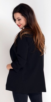 ИТАЛЬЯНСКАЯ КУРТКА, свободного кроя, ЧЕРНАЯ, M/38