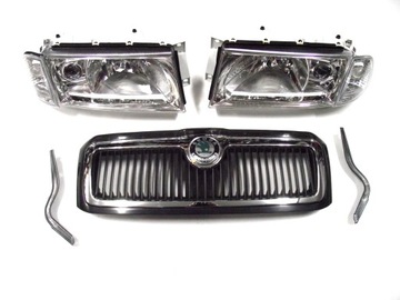 ATRAPA REFLEKTOR KIERUNKOWSKAZ SKODA OCTAVIA I KPL