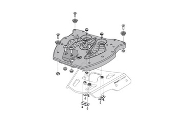 Монтажная пластина SW-MOTECH для Trax ION ADV.