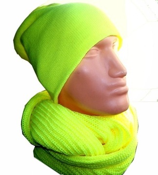 МУЖСКОЙ КОМПЛЕКТ, ШАПКА СМЕРФЕТТА + ШАРФ