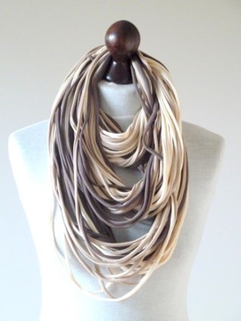 ЗАМОТКА ТРИКОТАЖНОЕ ОЖЕРЕЛЬЕ ИЗ ХЛОПКА 47 ЦВЕТОВ