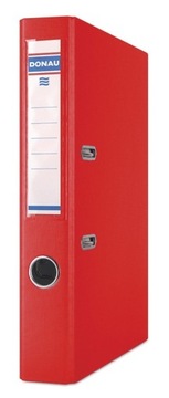Segregator A4 Donau Z Okuciem 50 mm Czerwony