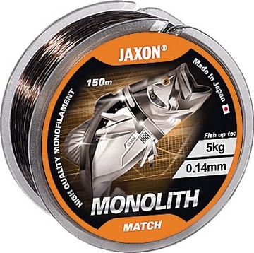 ŻYŁKA JAXON MONOLITH MATCH 150m/0,14mm/5kg