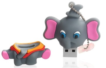 USB-НАКОПИТЕЛЬ 16 ГБ СЛОНЕНЬКИЙ МЛЕКОПИТАЮЩИЙ ЖИВОТНОЕ