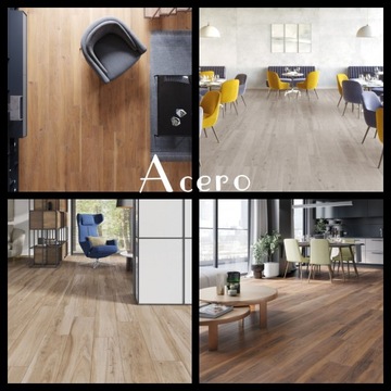 Плитка под дерево для гостиной Acero bianco 120x20