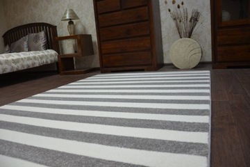 Ковер 140х190 SCANDINAVIAN STRIPES GREY SK #GR2188