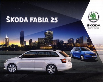 Skoda Fabia 25 prospekt 12 / 2017 Austria