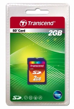 Карта памяти TRANSCEND 2 ГБ SD 2 ГБ - не SDHC!