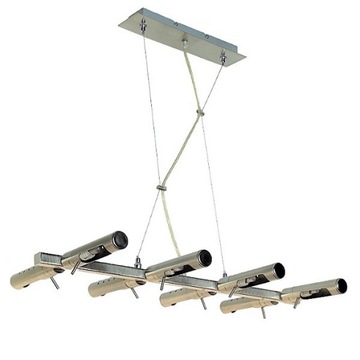LAMPA WISZĄCA NAPOLI 8xG9 SATYNOWA SANNELI DESIGN