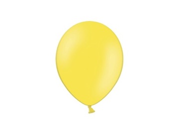 Balony żółte 23 cm,100 szt. urodziny, ślub