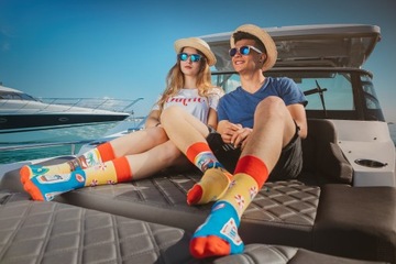 Разноцветные носки SPOXSOX Summer Paradise 36-39