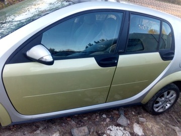 DRZWI PREZÓD TYŁ SMART FOR FOUR 454 ZIELONE 04' 08