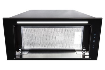 Вытяжка под шкаф/встроенная Toflesz Linea Glass BK 90см. 700м3/ч + дистанционное управление