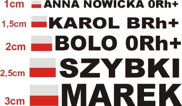 Ваше имя прозвище польское флагое польские наклейки