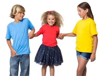 T-SHIRT DZIECIĘCY koszulka JHK TSRK-150 miętowa 9-11 MG 140