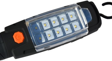 ПРОДОЛЬНЫЙ СВЕТИЛЬНИК ДЛЯ МАСТЕРСКОЙ 10SMD+6LED БАТАРЕЯff