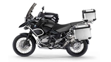 ВЕРХНЯЯ + НИЖНЯЯ защита BMW R 1200 GS, ЧЕРНЫЙ ГЛЯНЦЕВЫЙ