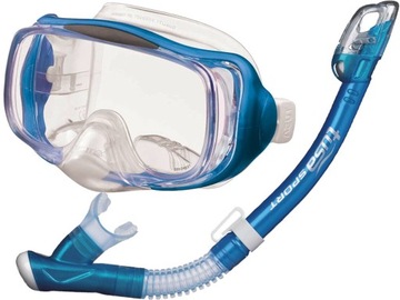TUSA Diving KIT маска IMPREX 3D трубка DRY DRY VALVE UC3325 FB