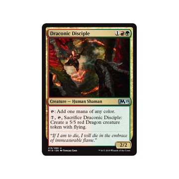 MTG 4x Draconic Disciple (Uncommon)