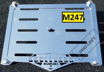 Рамка номерного знака мотоцикла SUZUKI INTRUDER VL
