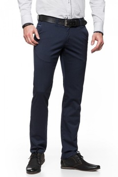 SPODNIE MĘSKIE CHINOSY VANKEL JEANS 026 -114cm/L32