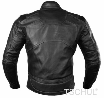 TSCHUL 850 СПОРТИВНАЯ, КОМФОРТНАЯ КОЖАНАЯ КУРТКА размер 56