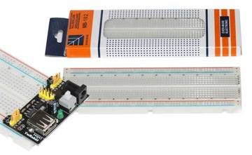 Płytka prototypowa stykowa 830 pól + zasilacz f-ma