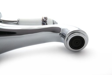 фото ориг. №5, Washbasin faucet freestanding retro chrome gloss