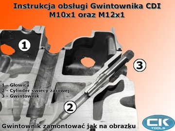 Gwarts для Glow Plugs M10x1.0 и M12x1.0mm