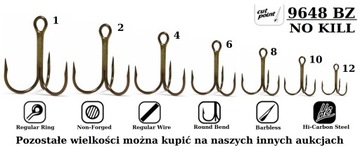 10 КРЮЧКОВ БЕЗЗЕРЕЧКИ VMC 9648 BZ № 6