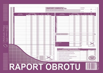 DRUK RAPORT OBROTU 413-1 A4