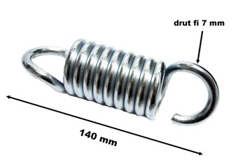 SPRĘŻYNA DO HUŚTAWKI HUŚTAWKA DUŻA fi 7mm MOCNA!!