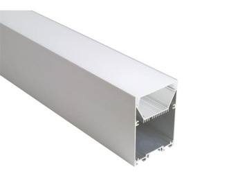 Listwa Profil alu LED + klosz i akcesoria 1 Metr