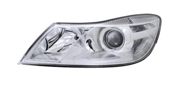 фото ориг. №4, Headlight left (h1/ h7, electric, з engine) skoda octavia 2 11. 08-06. 13
