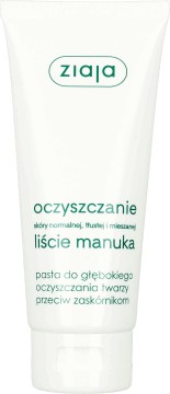 Ziaja Liście Manuka pasta do oczyszczania 75 ml