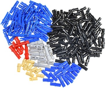 LEGO TECHNIC 200szt kołki 2780 6558 43093 32054