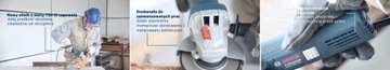 УГЛОВАЯ ШЛИФРОВАЛЬНАЯ МАШИНА 125 мм BOSCH GWS 750-125