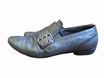 Deichmann buty damskie srebrne rozmiar 40