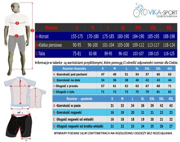 Koszulka Kolarska Discovery rozm L -VikaSport