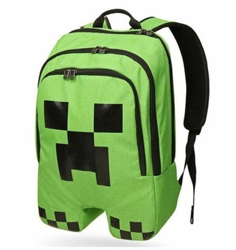 MINECRAFT PLECAK SZKOLNY CREEPER Z USA ORYGINALNY