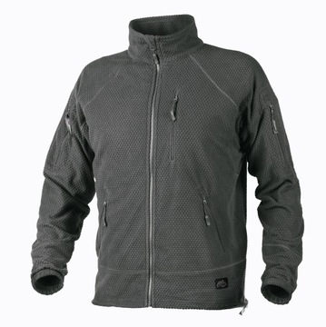 Bluza Helikon ALPHA TACTICAL Grid - szara 3XL