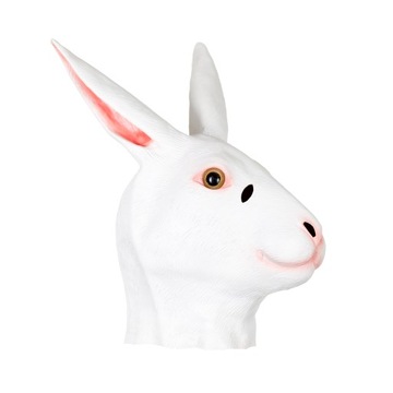Profesionálna latexová maska KRÁLIK hlava králika