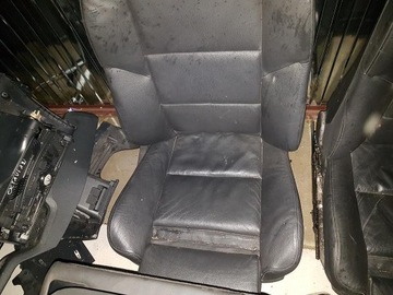 BMW E61 FOTEL PASAŻERA +KANAPA EU SPORT SKÓRA