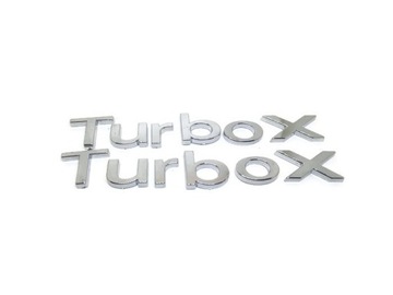 NAPIS EMBLEMAT ZNACZEK NAPIS SAAB 93 TURBO X LOGO