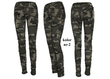 Брюки TUBE CAMO JEANS в стиле милитари, 36 S