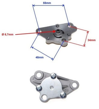 МАСЛЯНЫЙ НАСОС KING MOOSE CHOPER КИТАЙСКИЙ ATV 110 P091