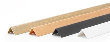 KĄTOWNIK PCV 25x25 DĄB Narożnik Listwa PVC - 1m