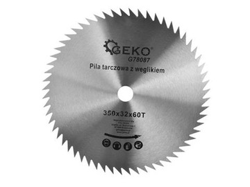 Tarcza Piła do cięcia drewna 350x32x60T GEKO