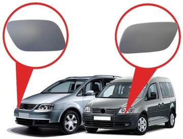 КРЫШКА ОМЫВАТЕЛЯ ЛАМПЫ ЛЕВАЯ ДЛЯ VW TOURAN 03-
