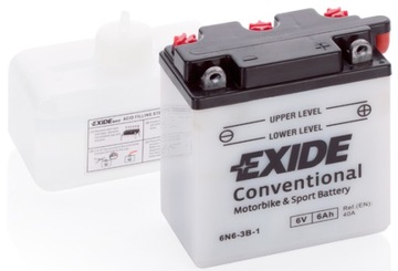 Akumulator motocyklowy Exide 6N6-3B-1